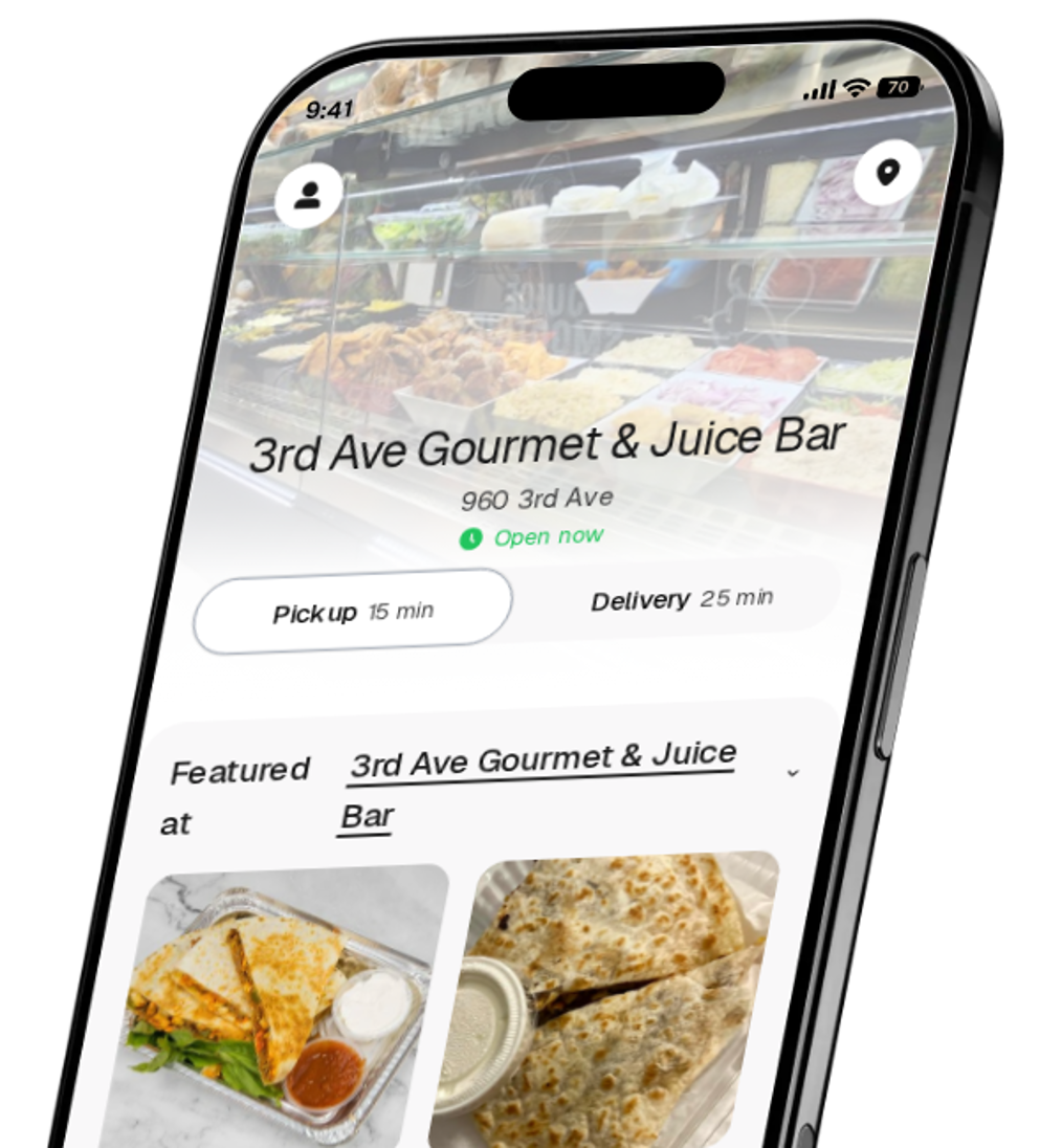 3rd Ave Gourmet & Juice Bar app preview