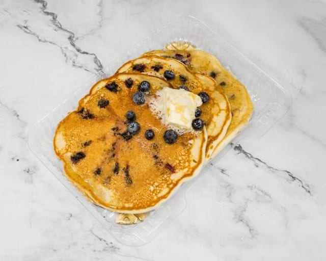 Three Buttermilk Pancakes.